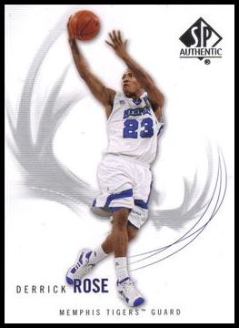 2010-11 SP Authentic 64 Derrick Rose